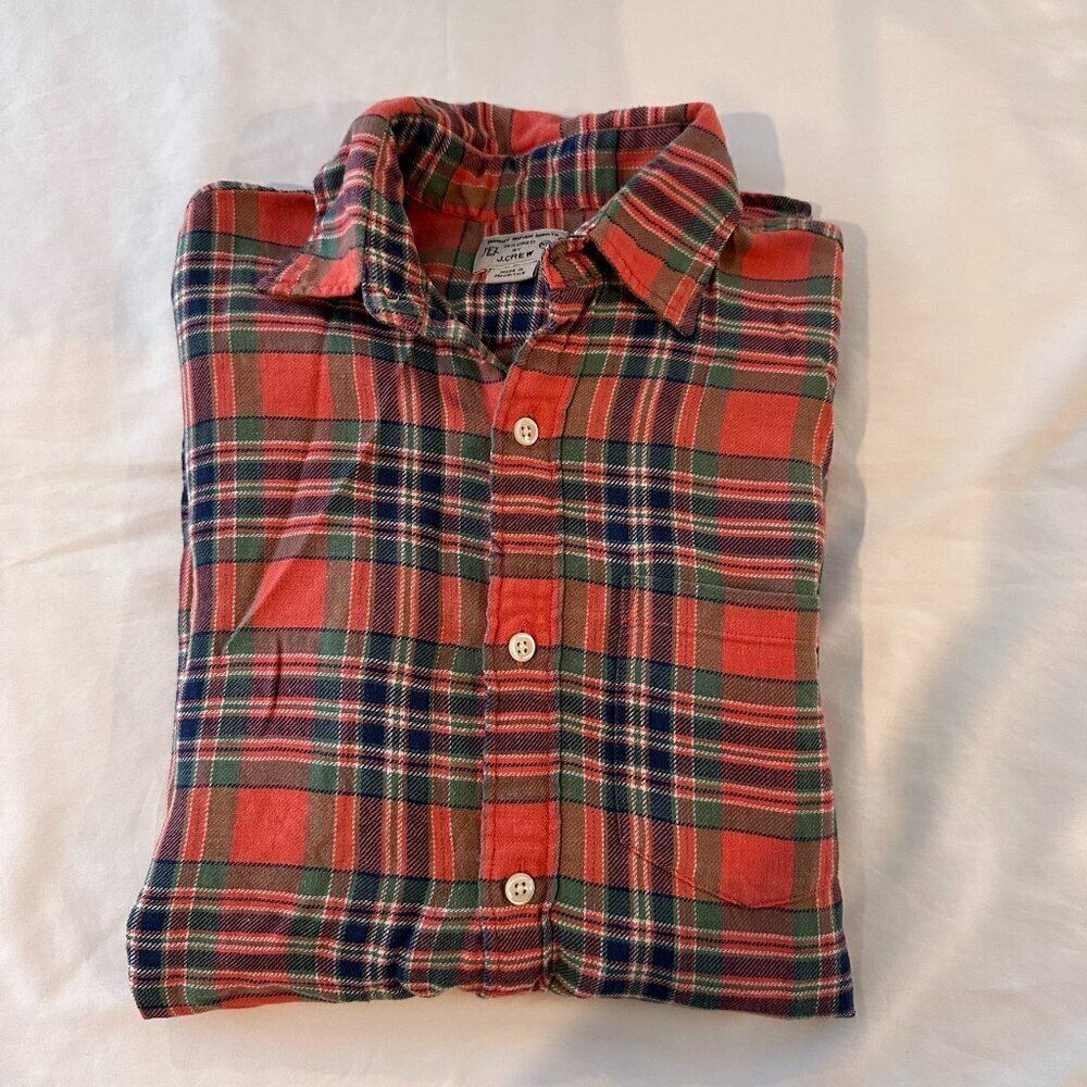 Jcrew Flannel Button Down